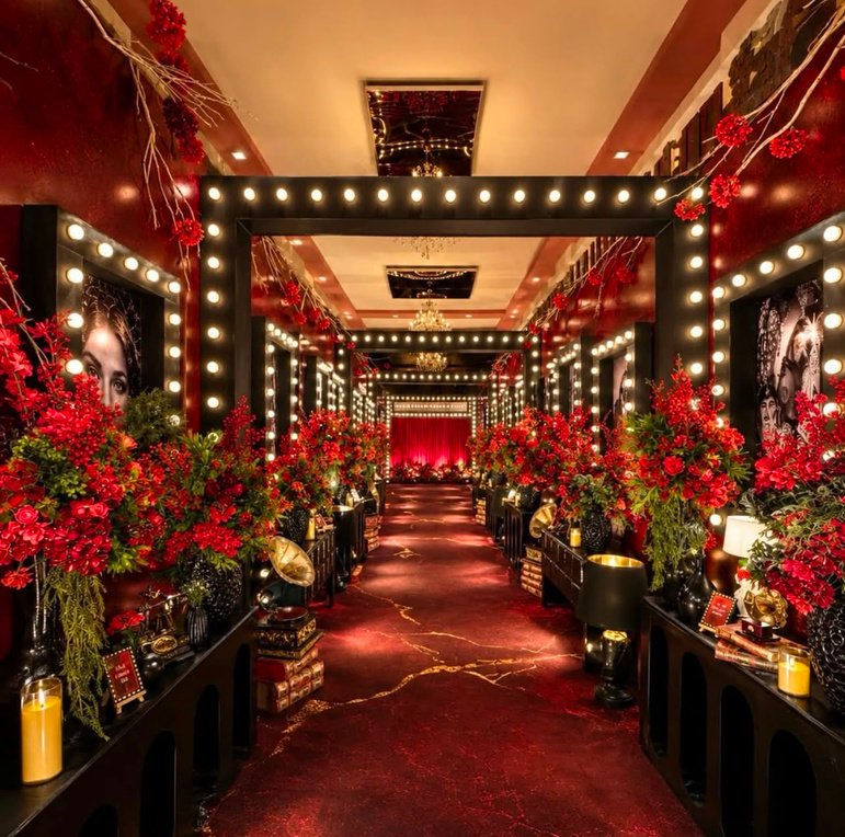 Wedding celebration décor