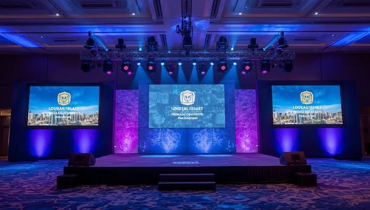 Conference stage